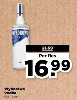 PLUS Wyborowa Vodka aanbieding