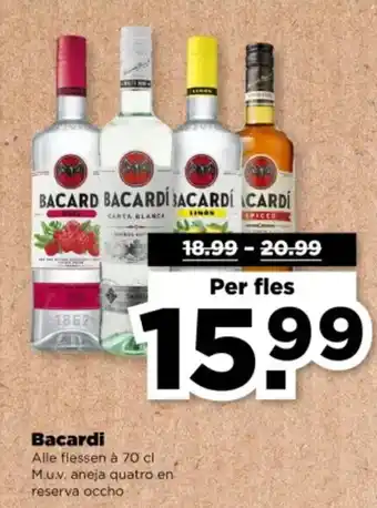 PLUS Bacardi aanbieding