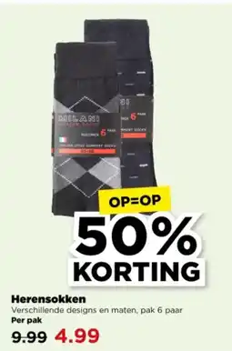 PLUS Herensokken aanbieding