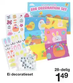 Zeeman Ei decoratieset aanbieding