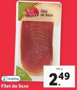 Lidl Filet de Saxe aanbieding