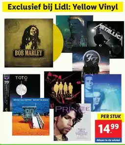 Lidl Exclusief bij Lidl: Yellow Vinyl aanbieding