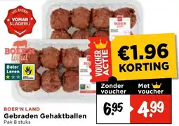 Vomar Voordeelmarkt Gebraden Gehaktballen aanbieding