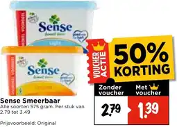 Vomar Voordeelmarkt Sense Smeerbaar aanbieding