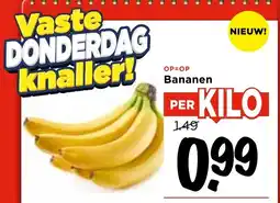 Vomar Voordeelmarkt Bananen aanbieding