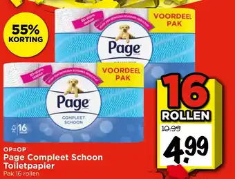 Vomar Voordeelmarkt Page Compleet Schoon Toiletpapier aanbieding