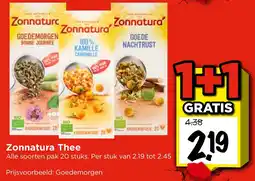 Vomar Voordeelmarkt Zonnatura Thee aanbieding