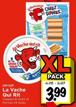 Vomar Voordeelmarkt La Vache qui rit La Vache Qui Rit Dippers 8 stuks of aanbieding