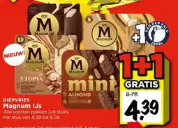 Vomar Voordeelmarkt Magnum IJs aanbieding