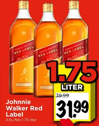 Vomar Voordeelmarkt Johnnie Walker Red Label aanbieding