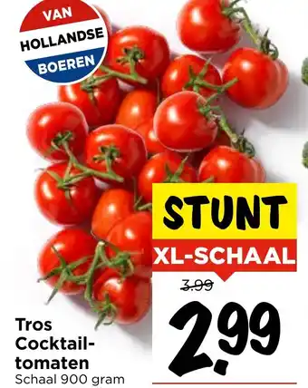 Vomar Voordeelmarkt Tros Cocktail tomaten aanbieding