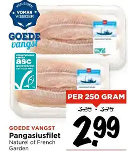 Vomar Voordeelmarkt Pangasiusfilet aanbieding