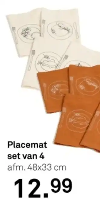 Karwei Placemat set van 4 aanbieding