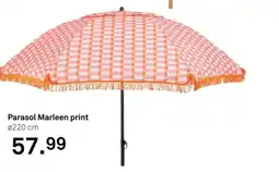 Karwei Parasol Marleen print aanbieding