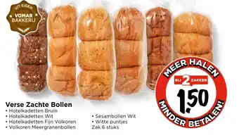 Vomar Voordeelmarkt Verse Zachte Bollen aanbieding