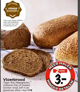 Vomar Voordeelmarkt Vloerbrood aanbieding