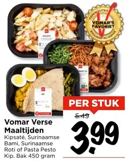 Vomar Voordeelmarkt Vomar Verse Maaltijden aanbieding