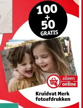 Kruidvat Kruidvat Merk fotoafdrukken aanbieding