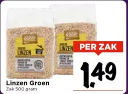 Vomar Voordeelmarkt Linzen Groen aanbieding