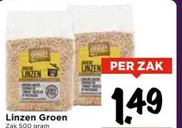 Vomar Voordeelmarkt Linzen Groen aanbieding