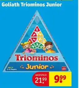 Kruidvat Goliath Triominos Junior aanbieding