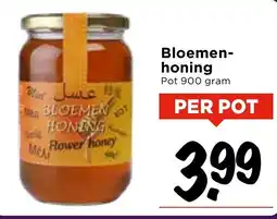 Vomar Voordeelmarkt Bloemen- honing aanbieding