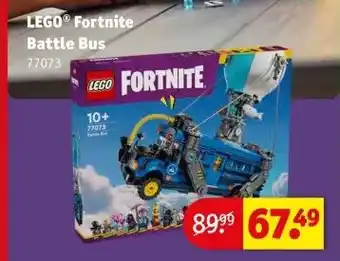 Kruidvat LEGO® Fortnite Battle Bus aanbieding