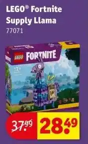 Kruidvat LEGO® Fortnite Supply Llama aanbieding