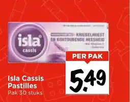 Vomar Voordeelmarkt Isla Cassis Pastilles aanbieding