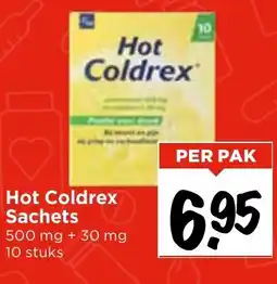 Vomar Voordeelmarkt Hot Coldrex Sachets aanbieding