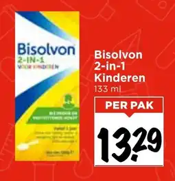 Vomar Voordeelmarkt Bisolvon 2 in 1 Kinderen aanbieding