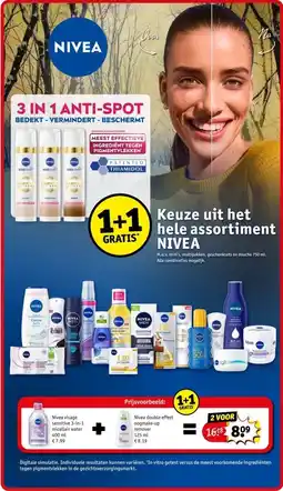 Kruidvat NIVEA aanbieding