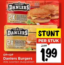 Vomar Voordeelmarkt Danlers Burgers aanbieding