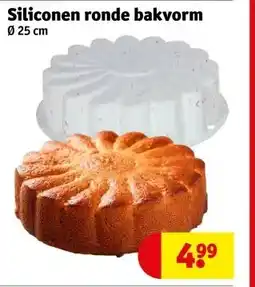 Kruidvat Siliconen ronde bakvorm aanbieding