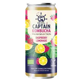 Albert Heijn The Gutsy Captain Kombucha raspberry lemonade aanbieding