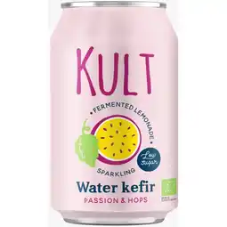 Albert Heijn Kult Water kefir passion & hops aanbieding