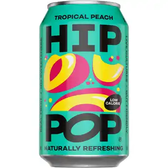 Albert Heijn Hip Pop Living soda tropical peach aanbieding