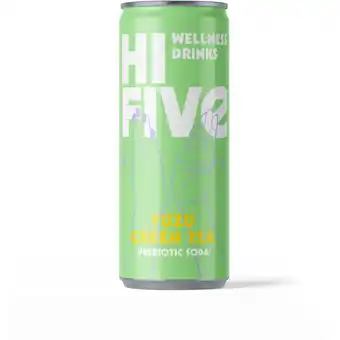 Albert Heijn Hi-Five Wellness drinks yuzu green tea aanbieding