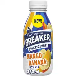 Albert Heijn Melkunie Breaker drinkyoghurt mango banana aanbieding