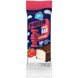 Albert Heijn AH Protein kwark bar aardbei aanbieding