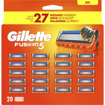 Albert Heijn Gillette Fusion manual scheermesjes aanbieding