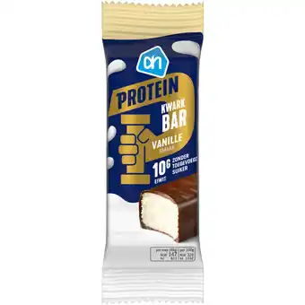 Albert Heijn AH Protein kwark bar vanille aanbieding