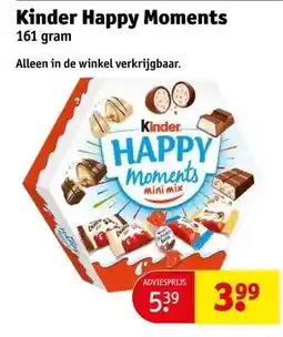 Kruidvat Kinder Happy Moments aanbieding