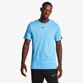 Foot Locker Nike Repeat Heren T-shirts - Blauw - Maat: S - Foot Locker aanbieding