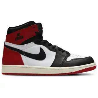 Foot Locker Jordan Aj1 Retro High Og Heren Schoenen - Zwart - Maat: 41 - Leer - Foot Locker aanbieding