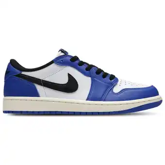 Foot Locker Jordan 1 Retro Heren Schoenen - Wit - Maat: 42.5 - Leer - Foot Locker aanbieding