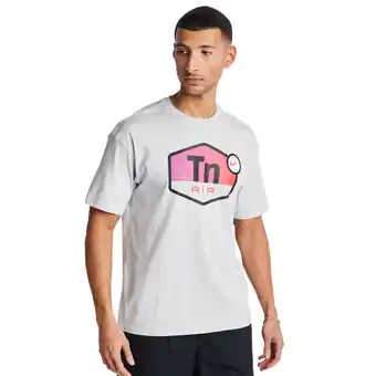 Foot Locker Nike Tuned Heren T-shirts - Grijs - Maat: S - Katoen Jersey - Foot Locker aanbieding