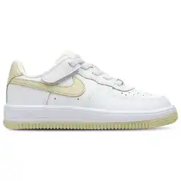 Foot Locker Nike Air Force Unisex Schoenen - Wit - Maat: 33.5 - Leer - Foot Locker aanbieding