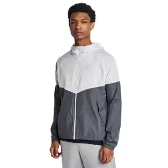 Foot Locker Nike Swoosh Heren Trainingspakken - Grijs - Maat: XS - Poly Woven - Foot Locker aanbieding