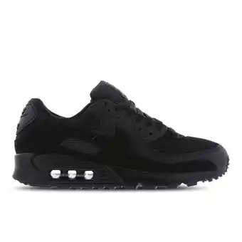 Foot Locker Nike Air Max 90 Heren Schoenen - Zwart - Maat: 40 - Textil - Foot Locker aanbieding